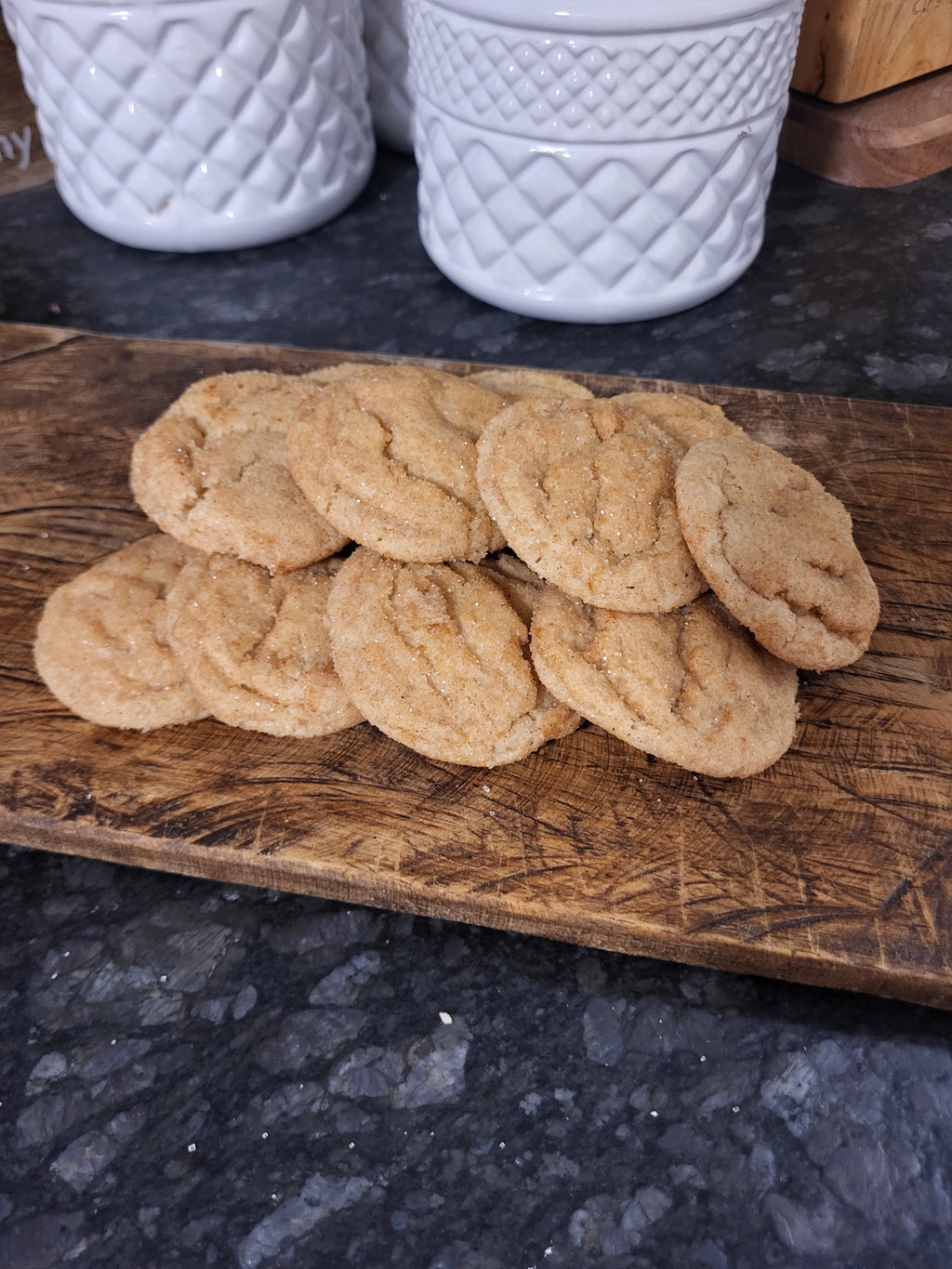 Sourdough Snickerdoodle Cookies