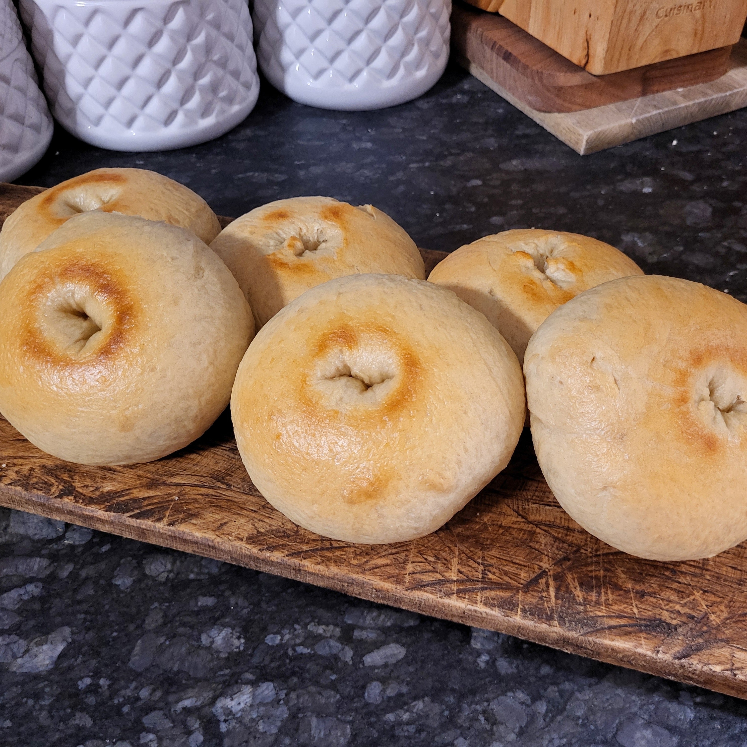 Classic Sourdough Bagels