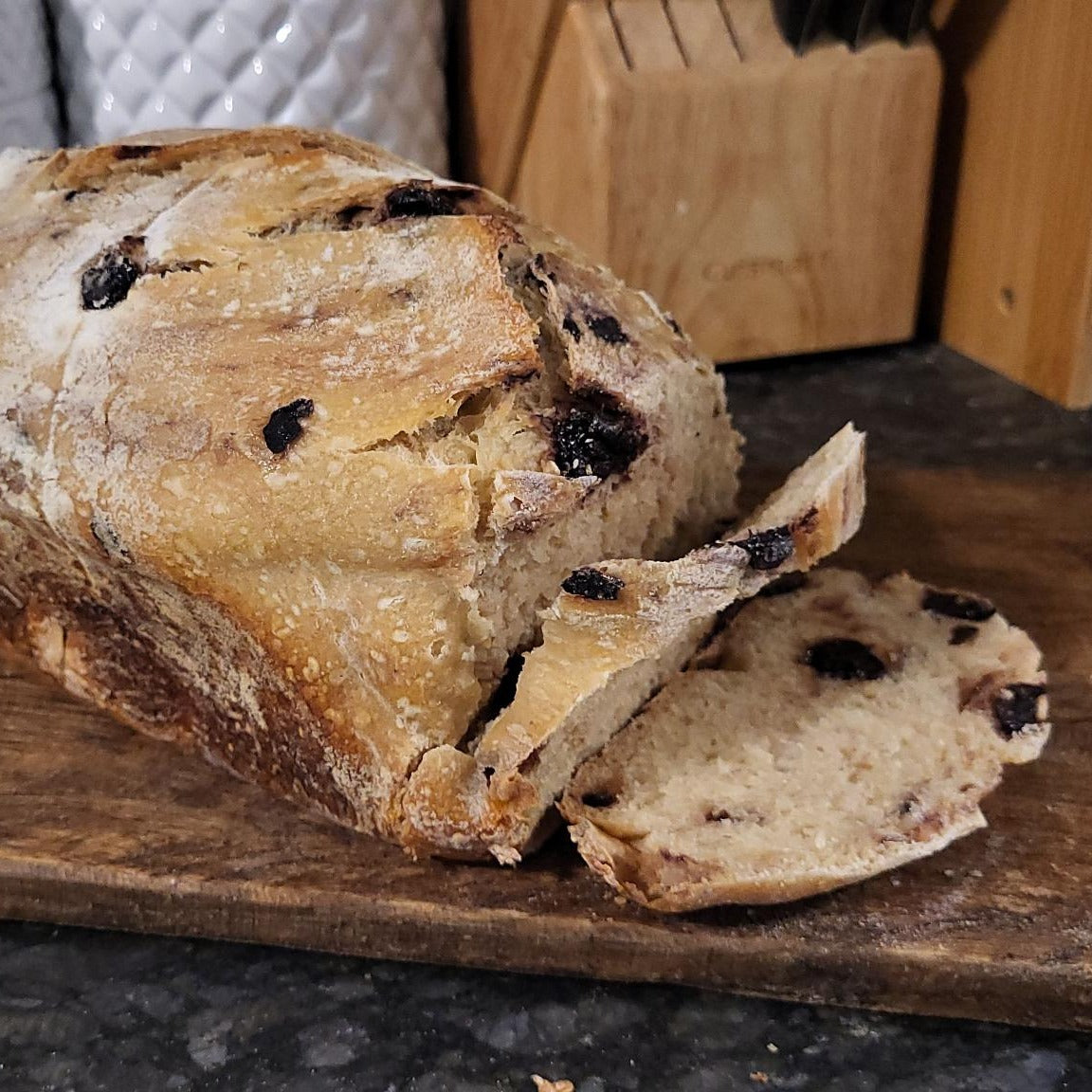 Blueberry Lemon Sourdough