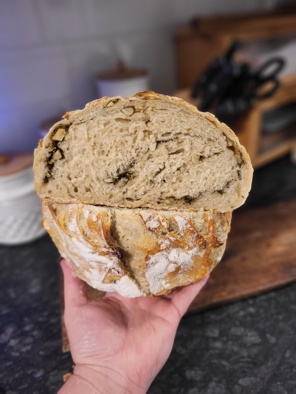 Garlic Herb Sourdough