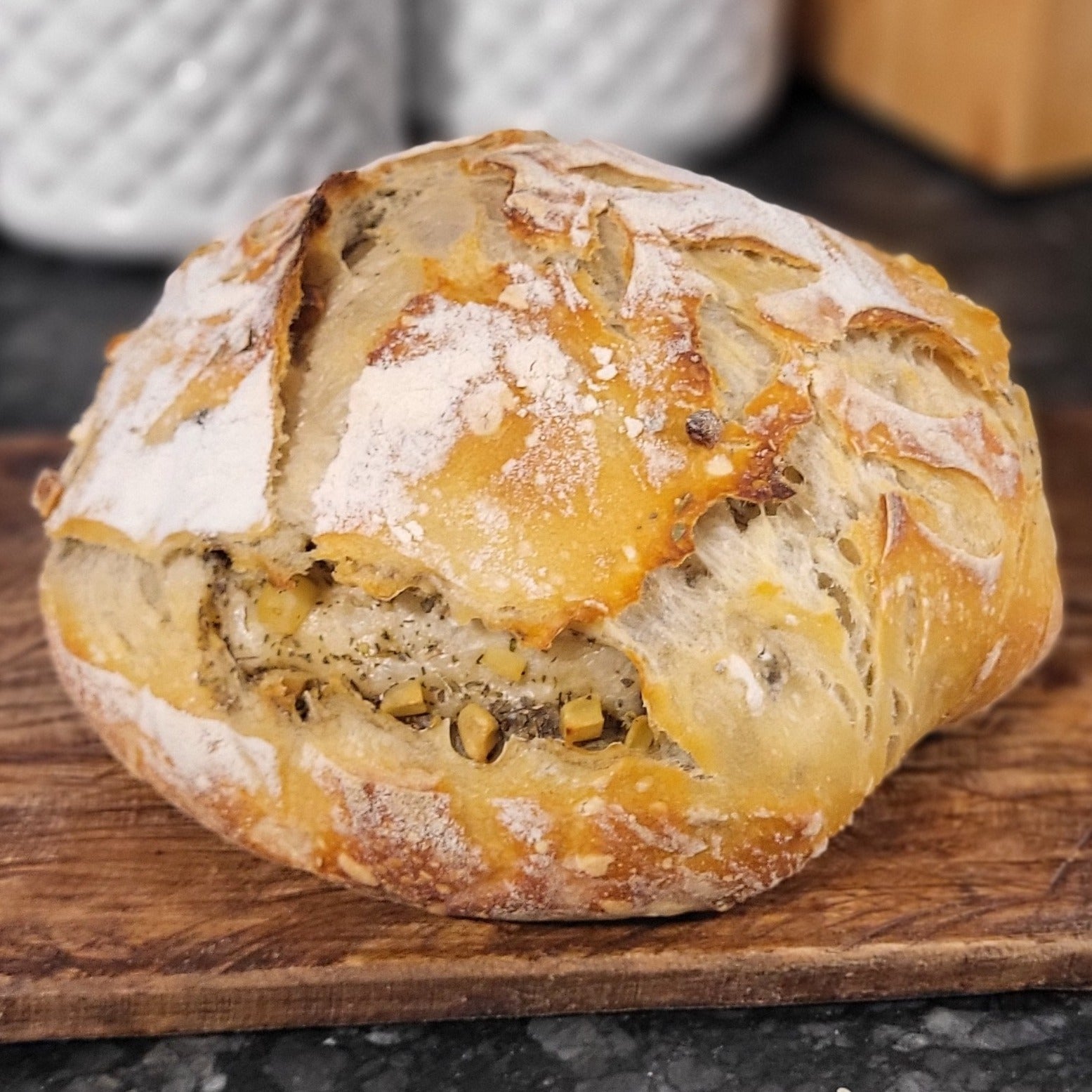 Garlic Herb Sourdough