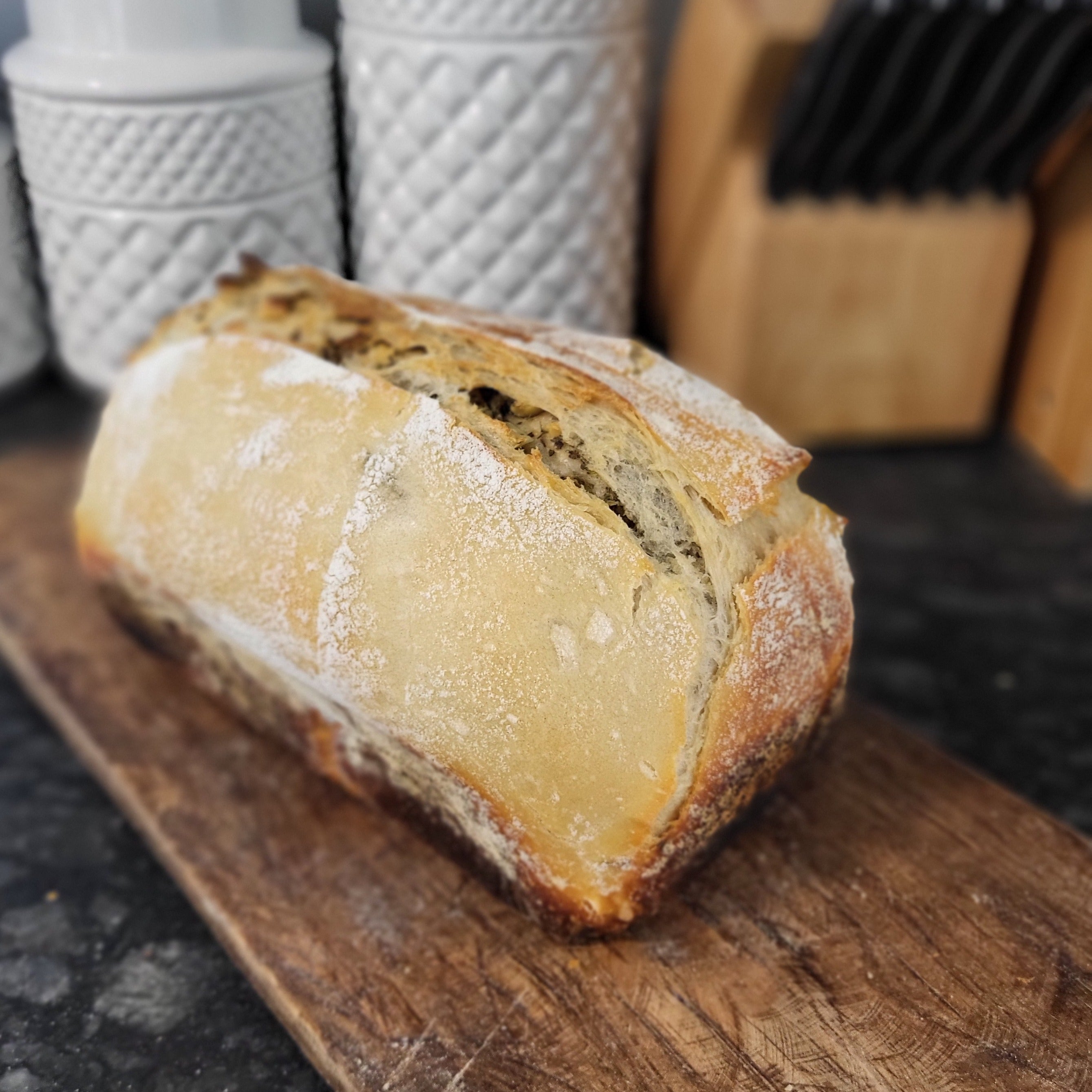 Garlic Herb Sourdough