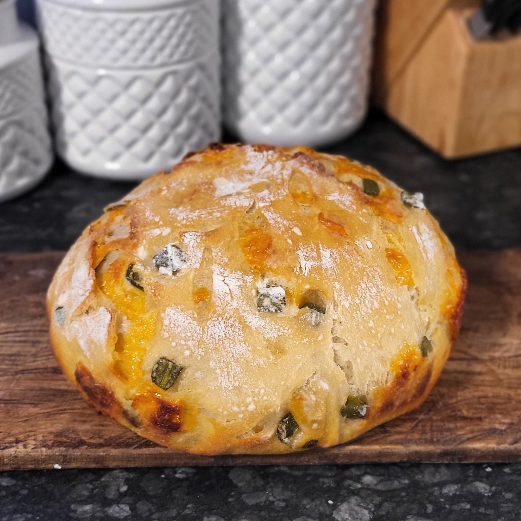 Jalapeño Cheddar Sourdough