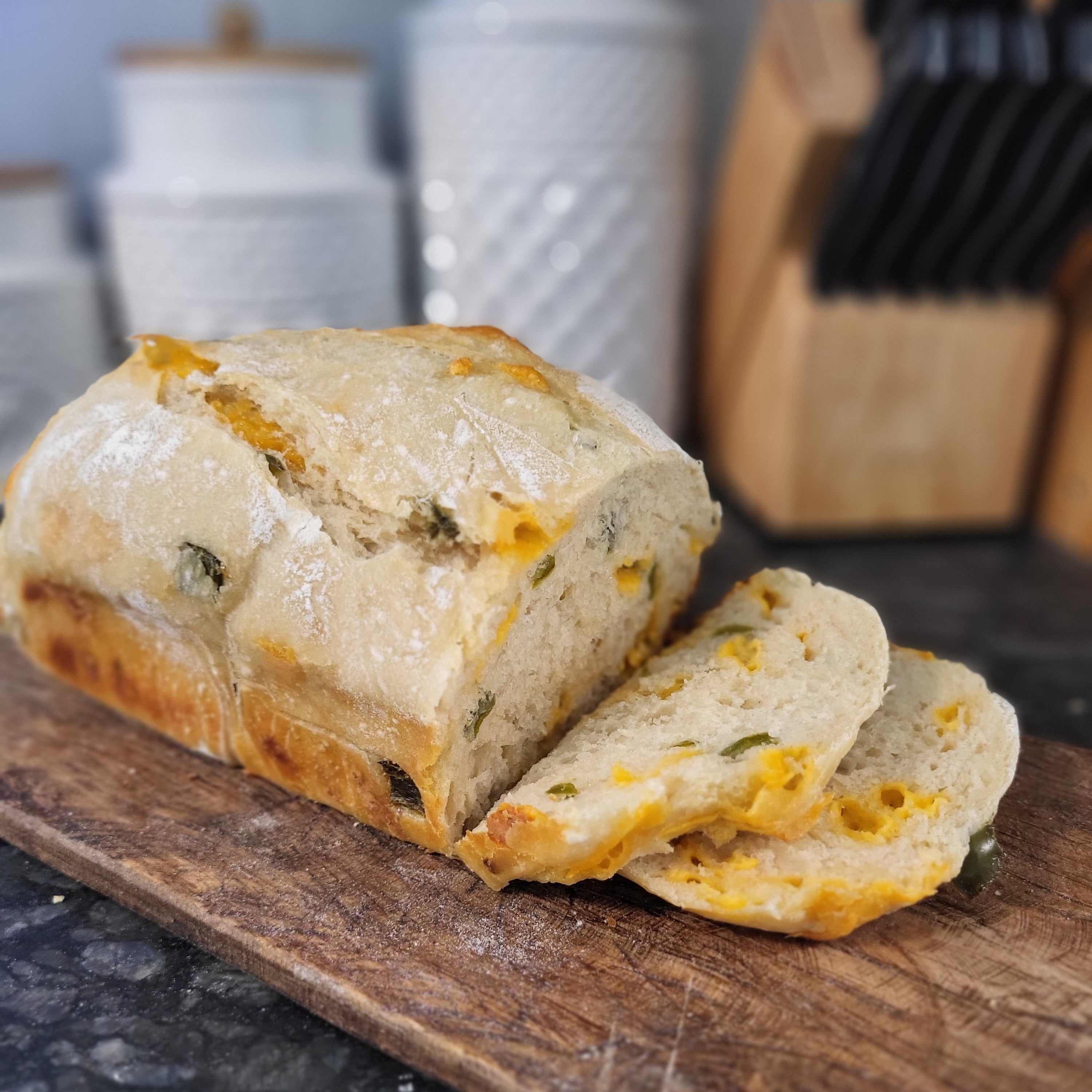 Jalapeño Cheddar Sourdough