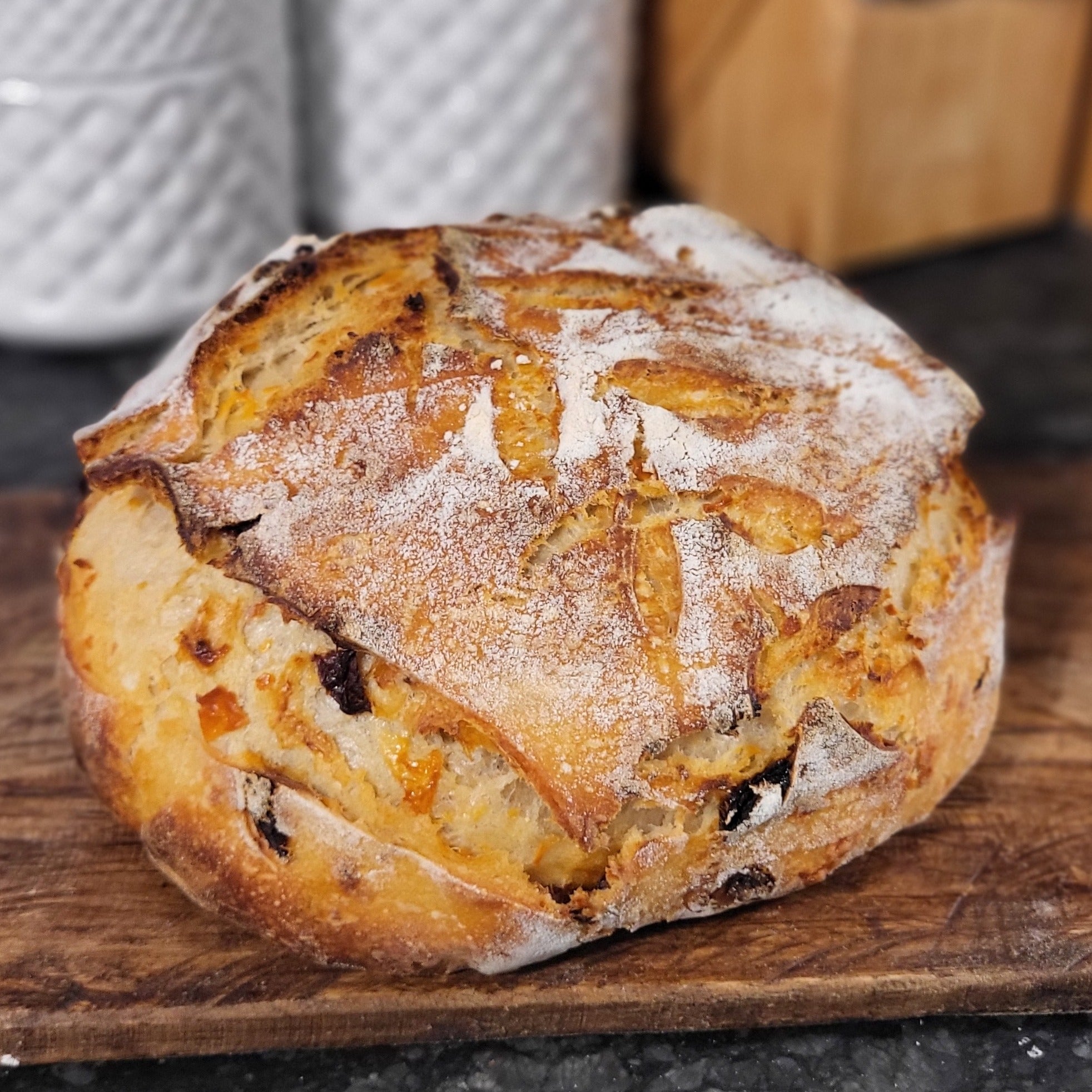 Olive Mozzarella Sourdough