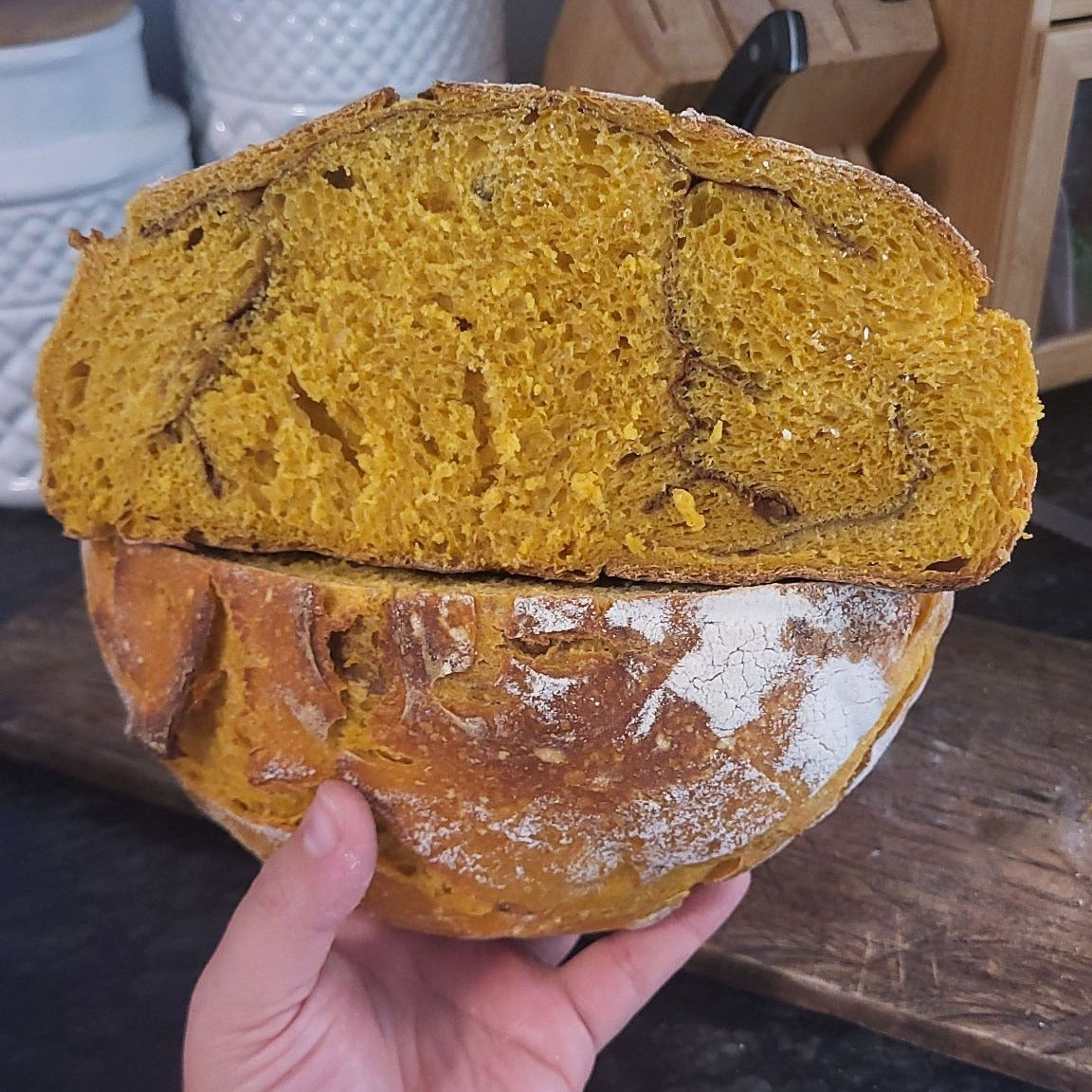 Pumpkin Spice Sourdough