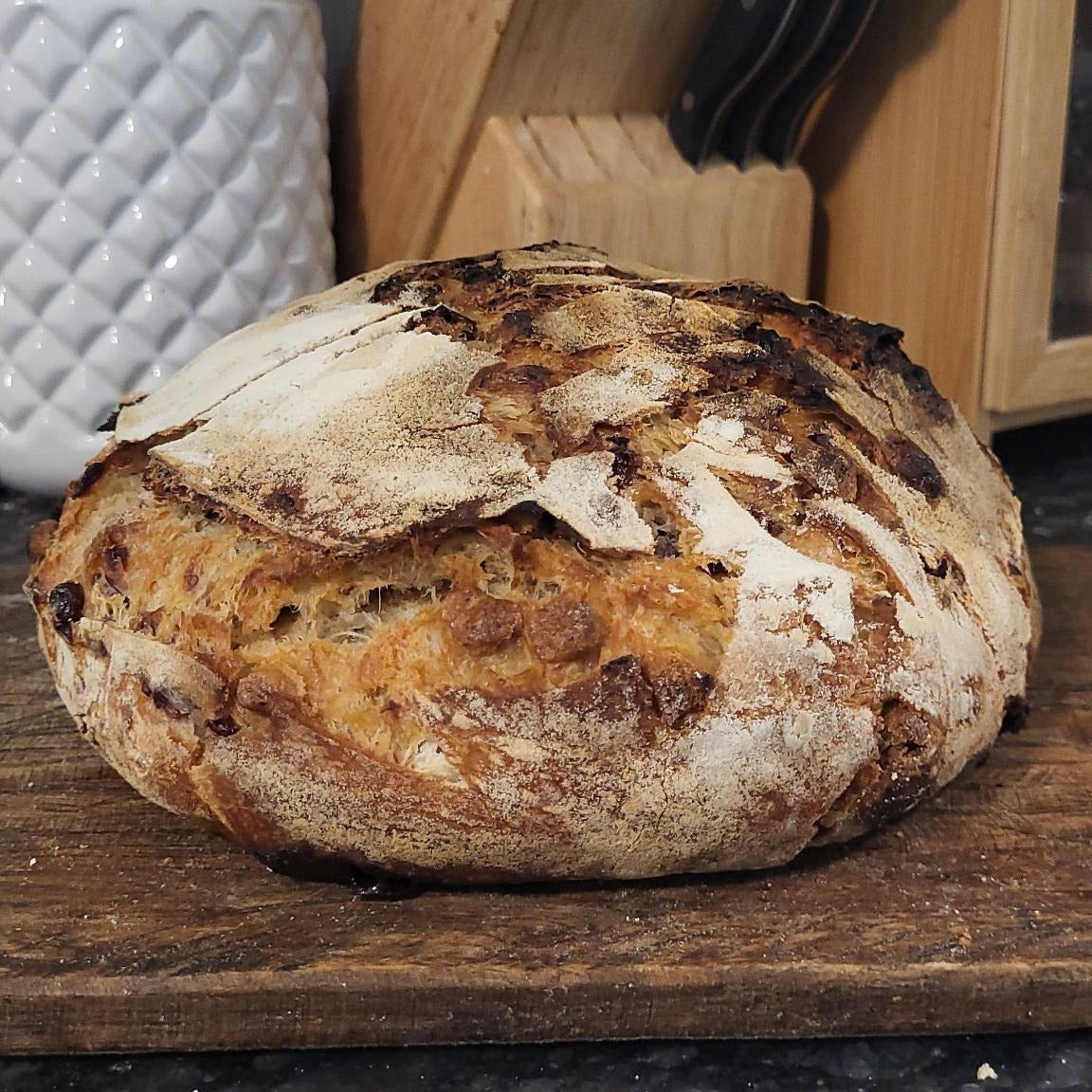 White Chocolate Cranberry Sourdough