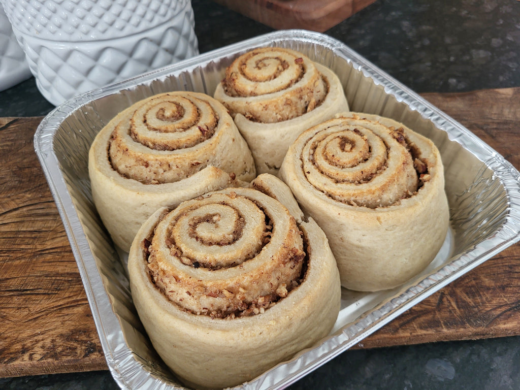 Sourdough Pecan Rolls